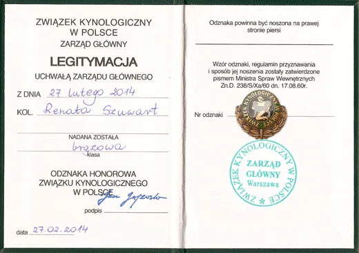 Legitymacja ZKwP